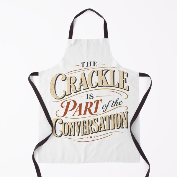 Item preview, The Crackle Is Part Of The Conversation Vintage Vinyl Typography designed and sold by Golden Era Studio.