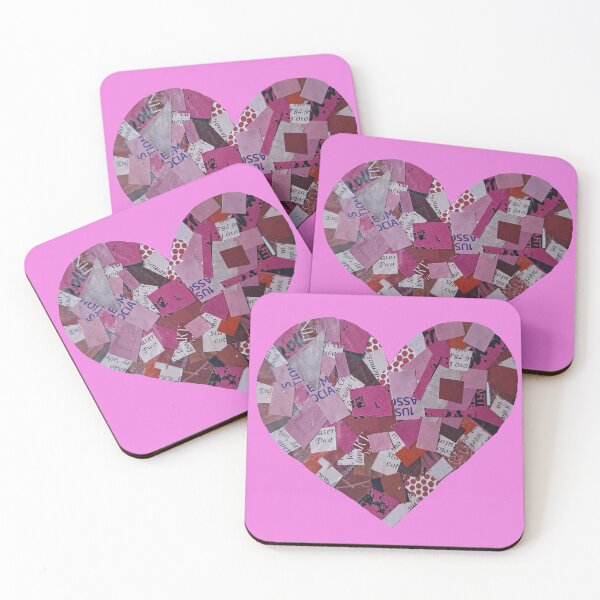 Item preview, Collage love heart designed and sold by SombreroDoodles.