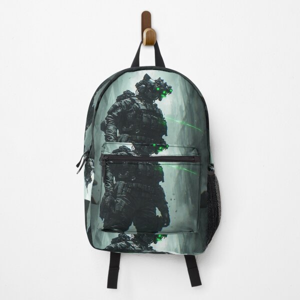 Item preview, "Futuristic Military Cyber Warrior" designed and sold by JMAVILA ART.