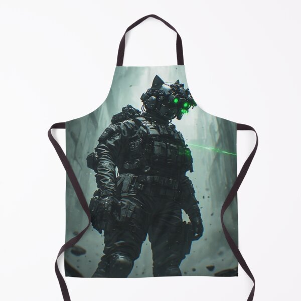 Item preview, "Futuristic Military Cyber Warrior" designed and sold by JMAVILA ART.