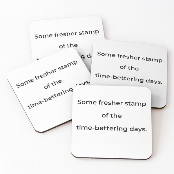 Item preview, “Some fresher stamp of the time-bettering days.” - print black designed and sold by ariksworld.