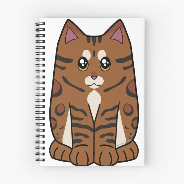 Item preview, Brown Bangle Cat Sticker designed and sold by SpoonAndDitto.