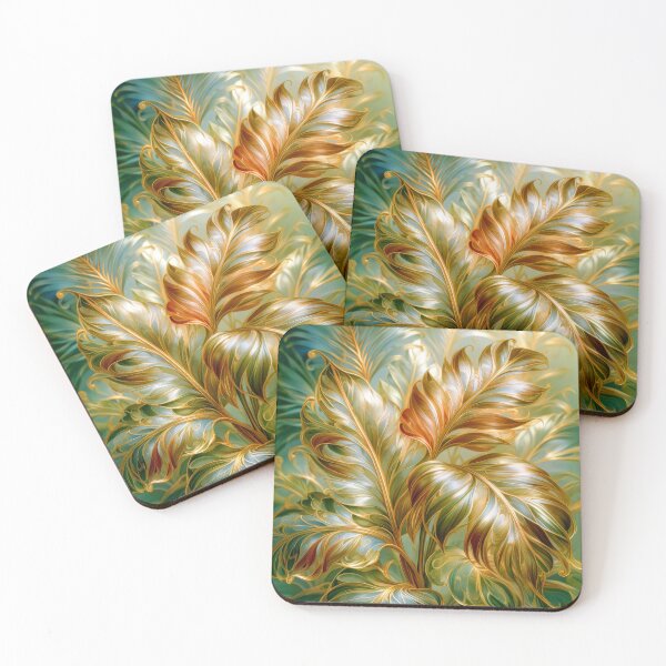 Item preview, Abstract Tropical Leaves Art designed and sold by MargaretWiktor.