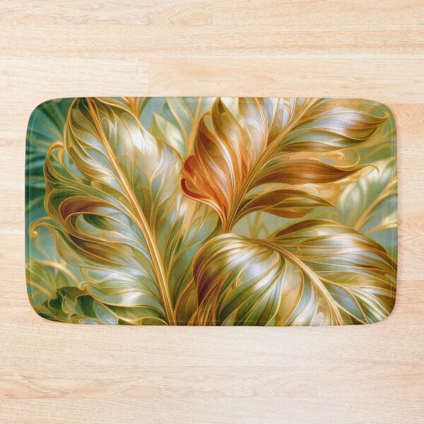 Item preview, Abstract Tropical Leaves Art designed and sold by MargaretWiktor.