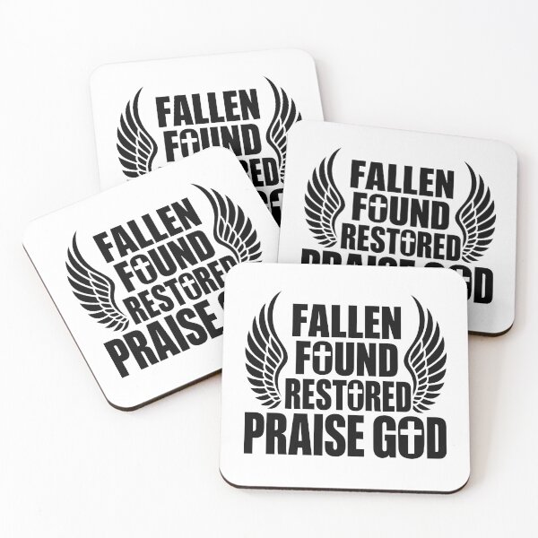 Item preview, fallen found restored praise god designed and sold by OCD_JESSICA.