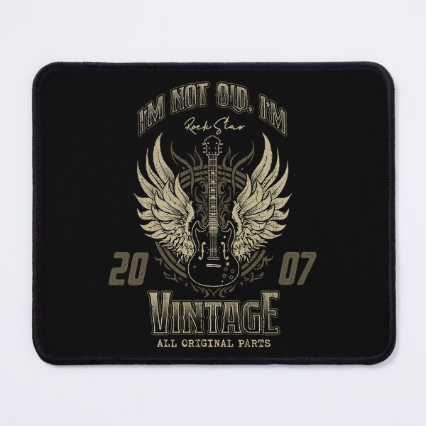 Item preview, I'm Not Old I'm Vintage Retro 2007 Guitar Player designed and sold by JRRTs.