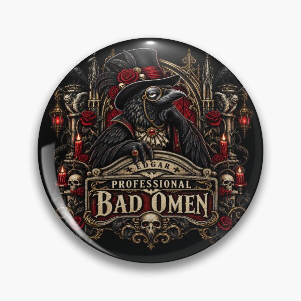 Item preview, Professional Bad Omen designed and sold by TheInkRaven.
