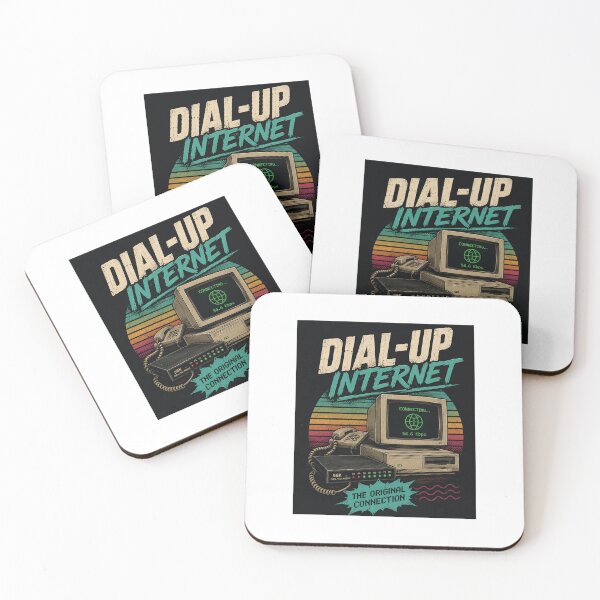 Item preview, Dial Up Internet Retro 90s Vintage Computer Nostalgia designed and sold by MalickaArt.