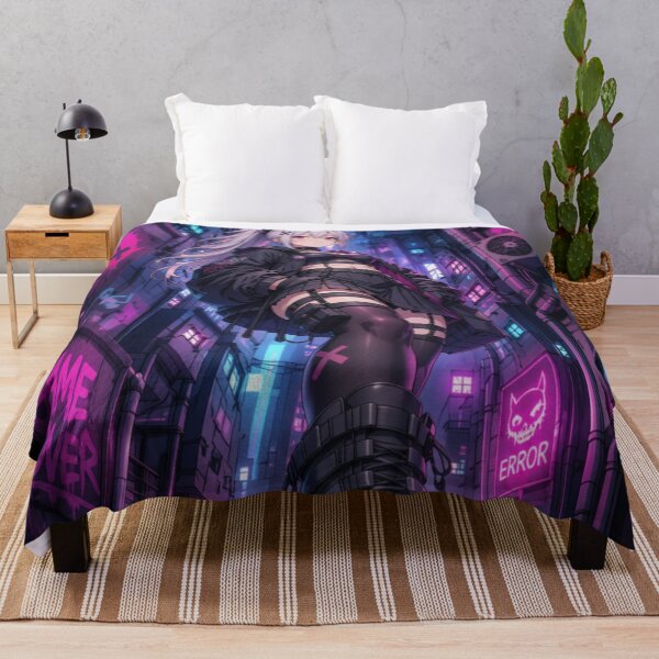 Item preview, Game Over – Cyberpunk Girl designed and sold by Revyra Design .