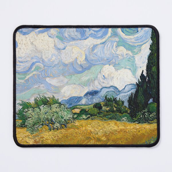 Item preview, Vincent van Gogh Wheat Field with Cypresses designed and sold by DavidSrna.