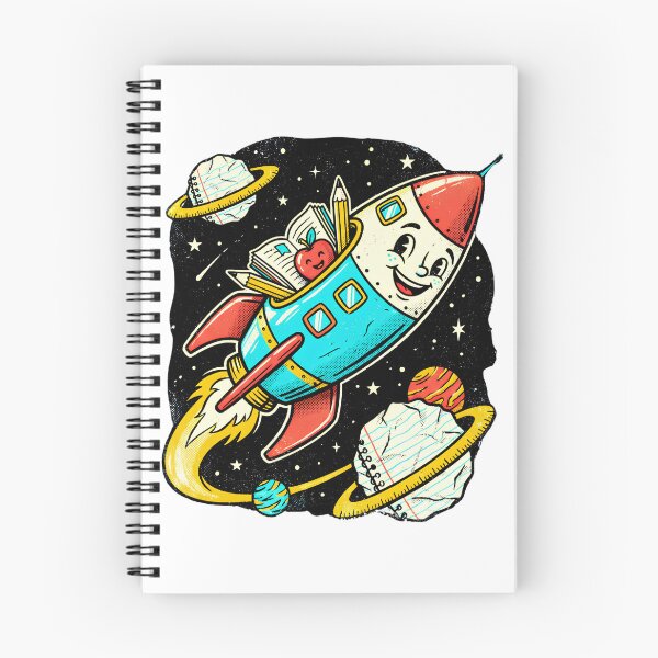 Item preview, Space School Rocket Adventure - Cute Back to School Illustration designed and sold by Koalangel.