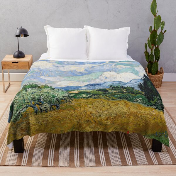 Item preview, Vincent van Gogh Wheat Field with Cypresses designed and sold by DavidSrna.