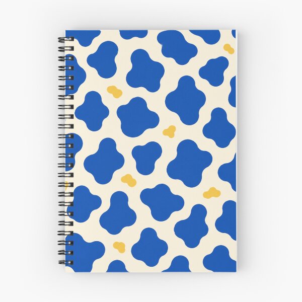 Item preview, Blue Cow Print Abstract Pattern designed and sold by Glottopia.