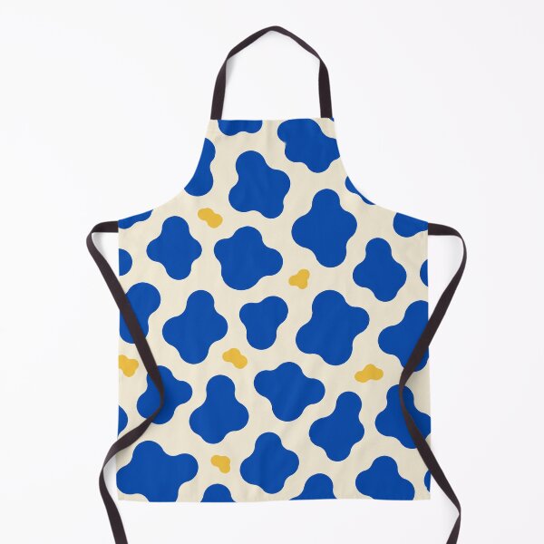Item preview, Blue Cow Print Abstract Pattern designed and sold by Glottopia.