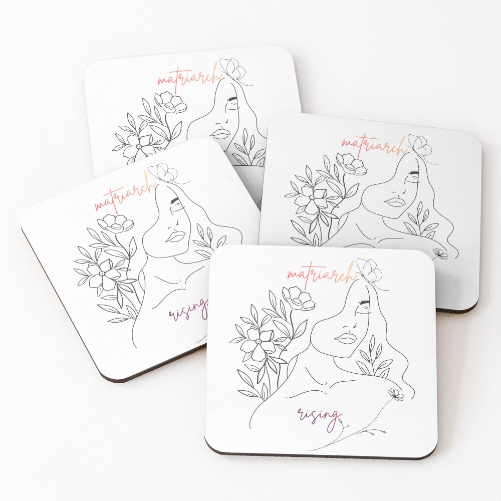 Item preview, Coasters (Set of 4) designed and sold by AtTeeTime.