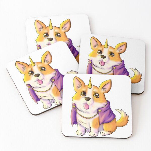 Item preview, Cute Magical Corgi Unicorn Magical Wizard designed and sold by JimboTurtle.