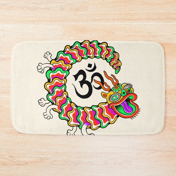 Item preview, Chinese Dragon Om Symbol Circle designed and sold by MARCOSURREAL.
