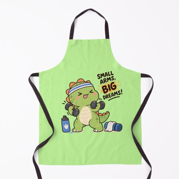 Item preview, Cute Dinosaur gym - Small arms big dreams designed and sold by JrNergal.