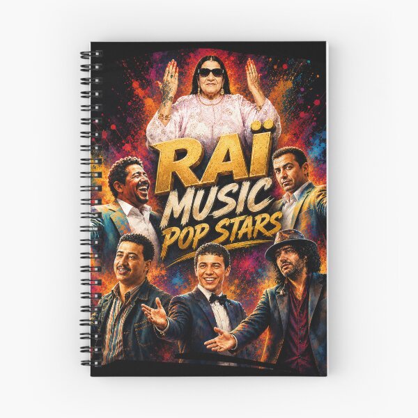 Item preview, RAI MUSIC FAMOUS ALGERIAN STARS designed and sold by Ai-TOUCH.