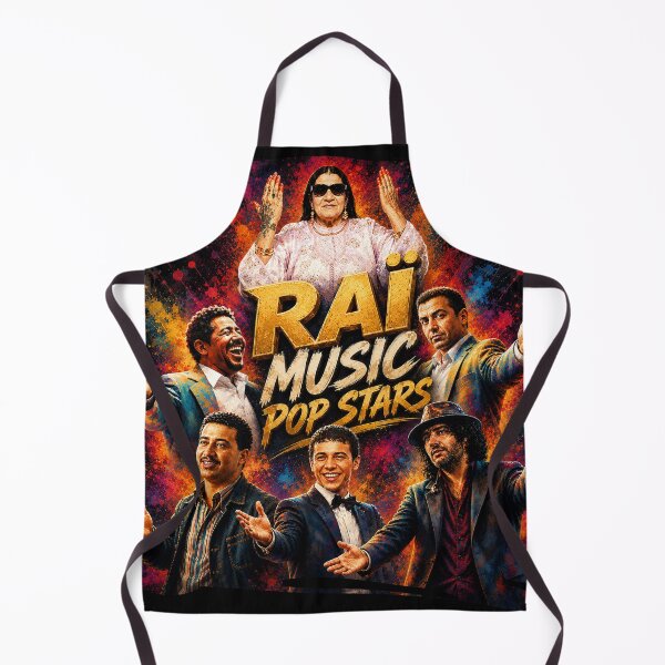 Item preview, RAI MUSIC FAMOUS ALGERIAN STARS designed and sold by Ai-TOUCH.
