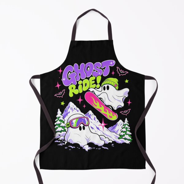 Item preview, Ghost Ride Retro Snowboarding Winter Holiday Graphic Tee designed and sold by Design Vibras.