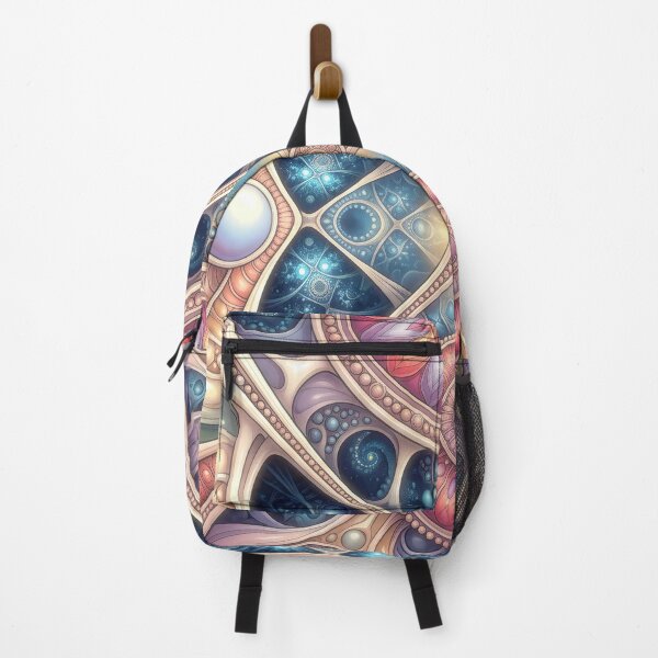 Item preview, Pastel Floral Symmetry Cosmic Fractal designed and sold by Frackxion.