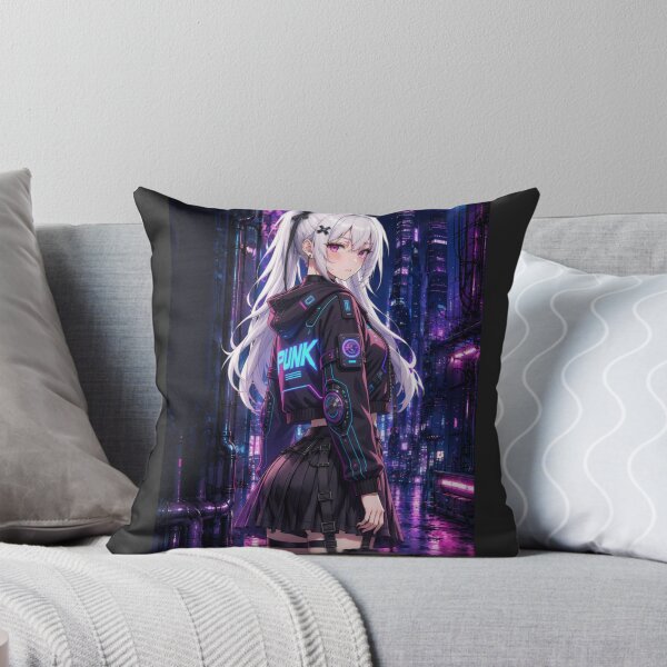 Item preview, Neon Cyberpunk City designed and sold by Revyra Design .