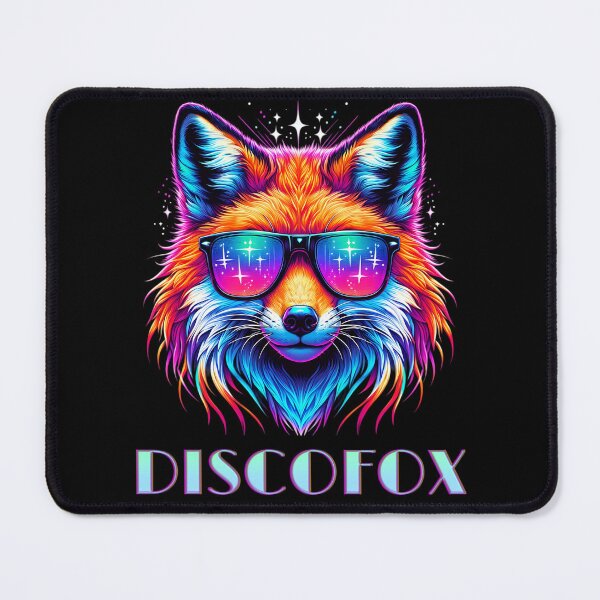 Item preview, Discofox fox neon sunglasses disco designed and sold by Loona97.