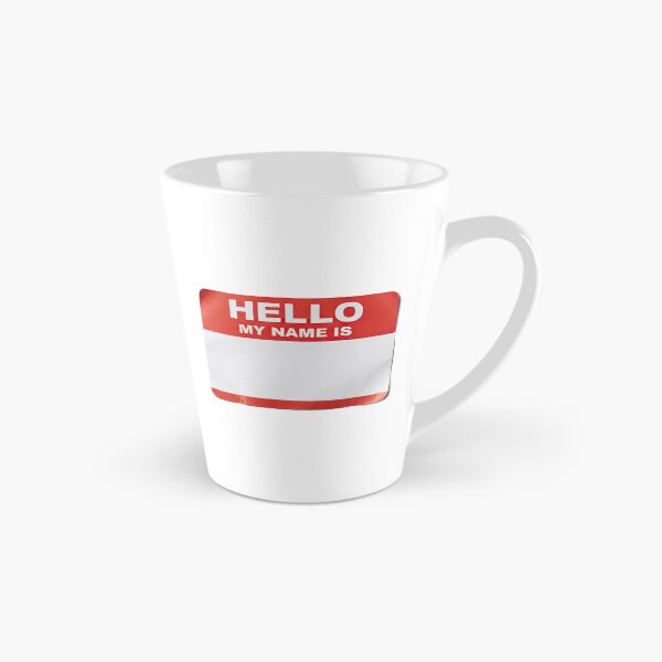 Item preview, Blank Hello My Name Is Name Tag designed and sold by VFXguy.
