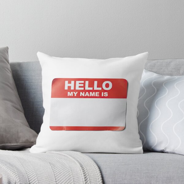 Item preview, Blank Hello My Name Is Name Tag designed and sold by VFXguy.