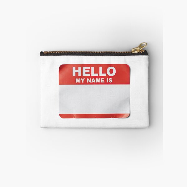 Item preview, Blank Hello My Name Is Name Tag designed and sold by VFXguy.