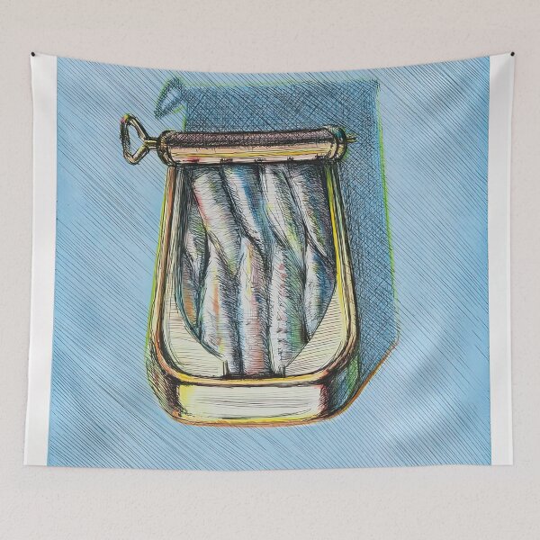 Item preview, WAYNE THIEBAUD Sardines designed and sold by DavidSrna.