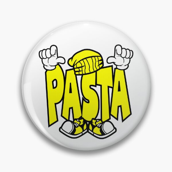 Item preview, PASTA  - FOOD Cartoon Character Bold Retro designed and sold by NFTWords.
