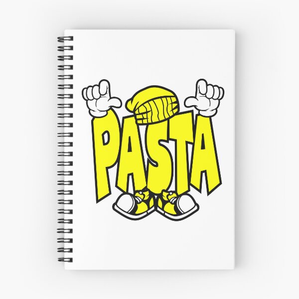 Item preview, PASTA  - FOOD Cartoon Character Bold Retro designed and sold by NFTWords.