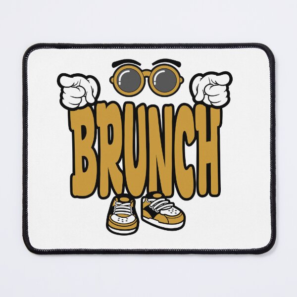 Item preview, BRUNCH - FOOD Words Character Bold Retro designed and sold by NFTWords.