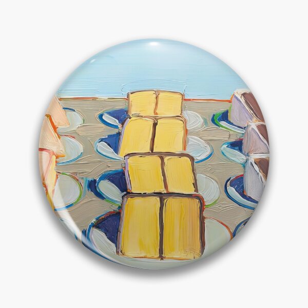Item preview, Wayne Thiebaud, Cake Slices designed and sold by DavidSrna.