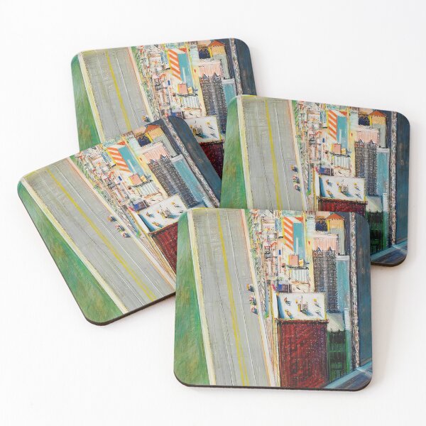 Item preview, Wayne Thiebaud, city and streets designed and sold by DavidSrna.