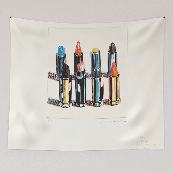 Item preview, Wayne Thiebaud, eight lipsticks designed and sold by DavidSrna.