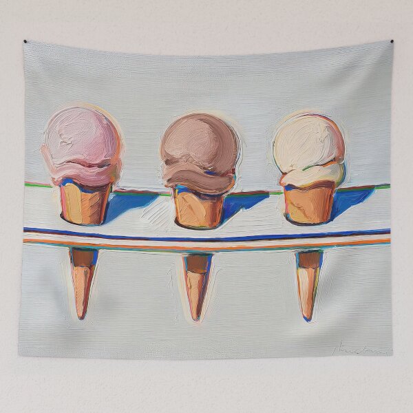 Item preview, Wayne Thiebaud, Ice Cream Cone designed and sold by DavidSrna.