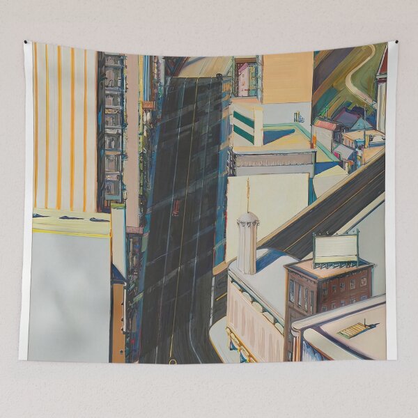 Item preview, Wayne Thiebaud, street 2 designed and sold by DavidSrna.