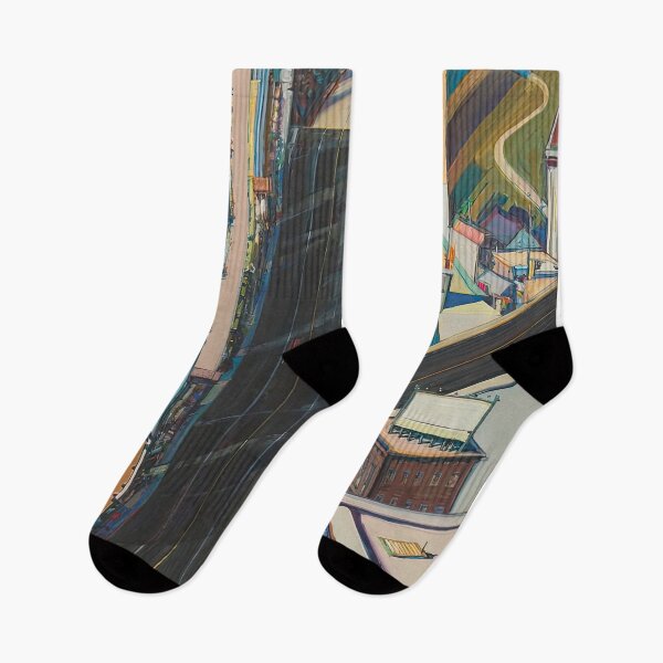 Item preview, Wayne Thiebaud, street 2 designed and sold by DavidSrna.
