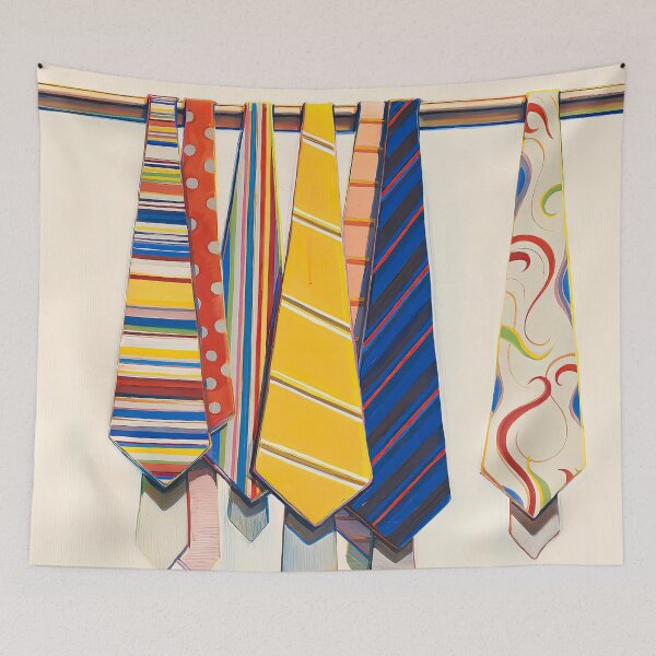 Item preview, Wayne Thiebaud, Row of Ties designed and sold by DavidSrna.