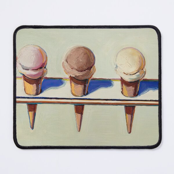 Item preview, Wayne Thiebaud, Three Cones designed and sold by DavidSrna.