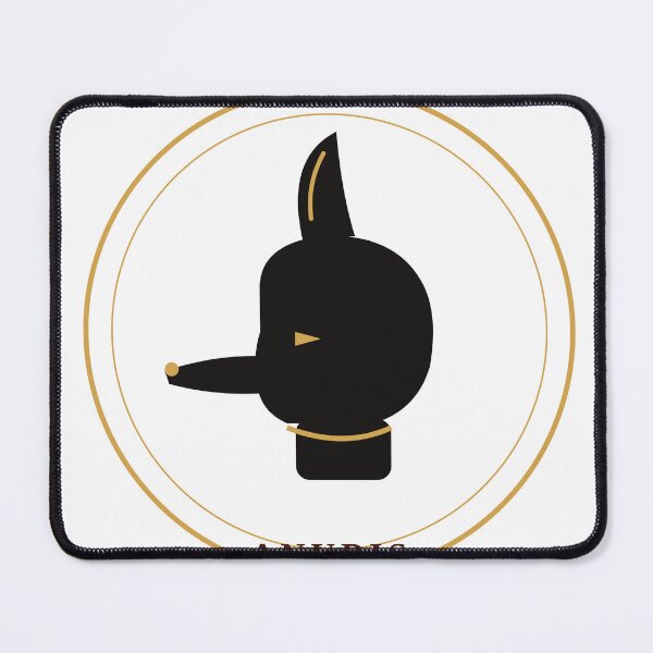 Item preview, Anubis Ancient Egyptian Jackal God Minimalist Emblem - أنوبيس designed and sold by Nilestudio.