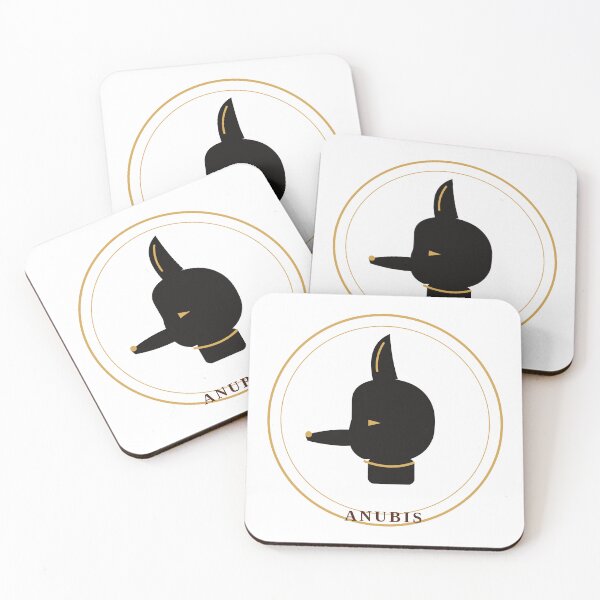 Item preview, Anubis Ancient Egyptian Jackal God Minimalist Emblem - أنوبيس designed and sold by Nilestudio.