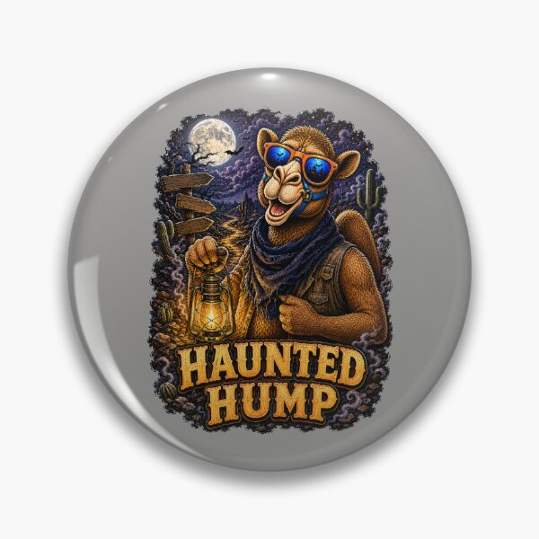 Item preview, Haunted Hump – Fun Halloween Gift for Camel Lovers - Cool Halloween Animal Graphic Camel T-Shirt designed and sold by Camel & Quirk.