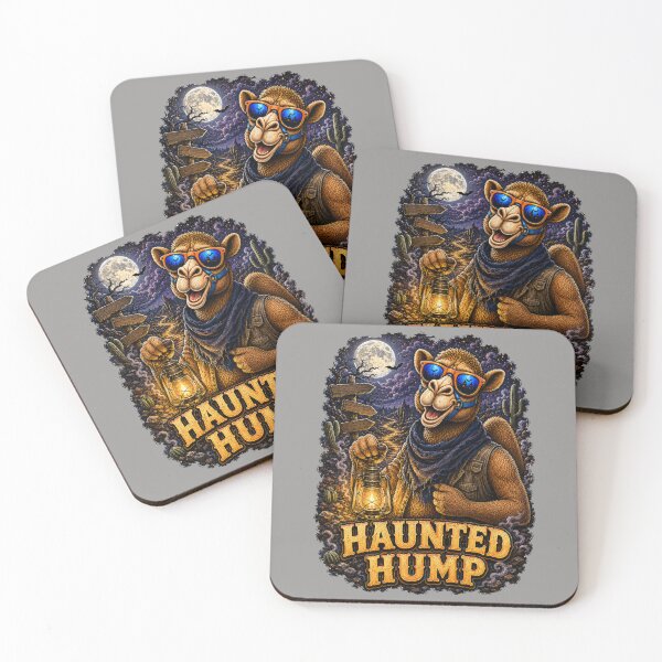 Item preview, Haunted Hump – Fun Halloween Gift for Camel Lovers - Cool Halloween Animal Graphic Camel T-Shirt designed and sold by Camel & Quirk.