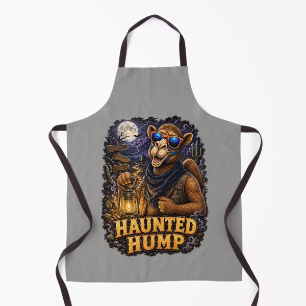 Item preview, Haunted Hump – Fun Halloween Gift for Camel Lovers - Cool Halloween Animal Graphic Camel T-Shirt designed and sold by Camel & Quirk.