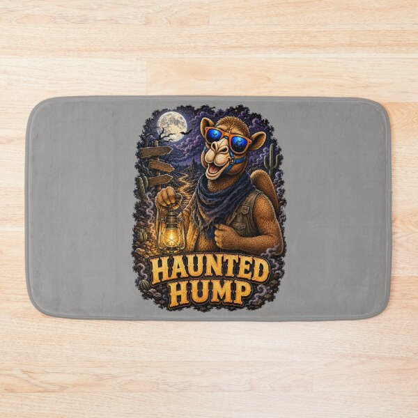 Item preview, Haunted Hump – Fun Halloween Gift for Camel Lovers - Cool Halloween Animal Graphic Camel T-Shirt designed and sold by Camel & Quirk.