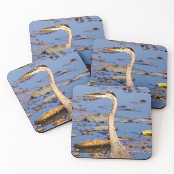Item preview, Great Blue Heron in the Shallows  designed and sold by Wait, Watch and Wander Shop.